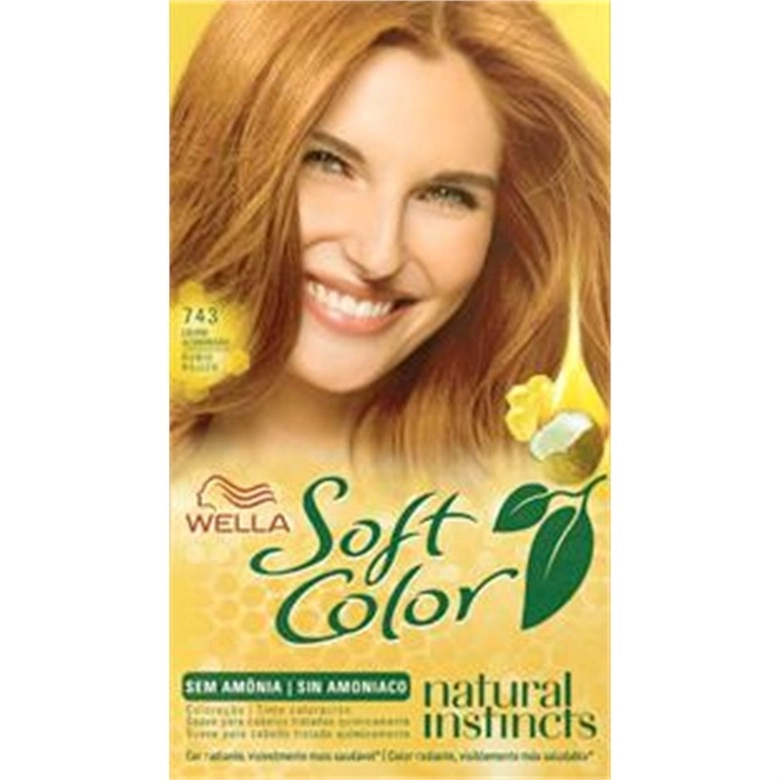 Tintura Permanente Soft Color 743 Louro Acobreado Unit