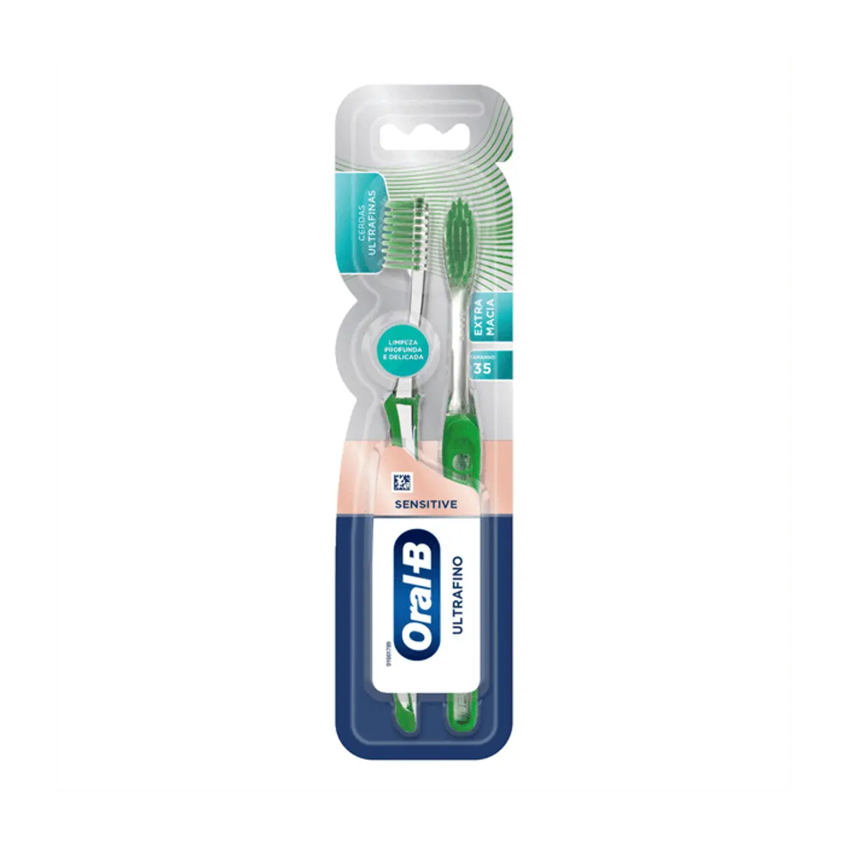 Escova Dental Oral-B Ultrafino 2 unidades