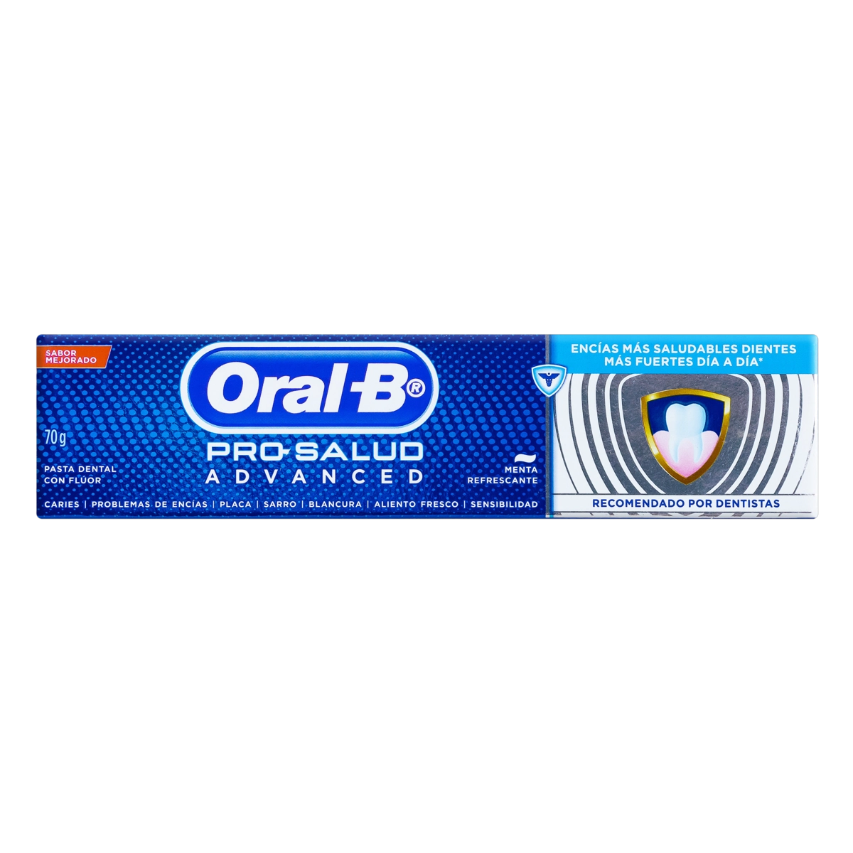 Creme Dental Menta Refrescante Oral B Pro Saúde Advanced Caixa 70g