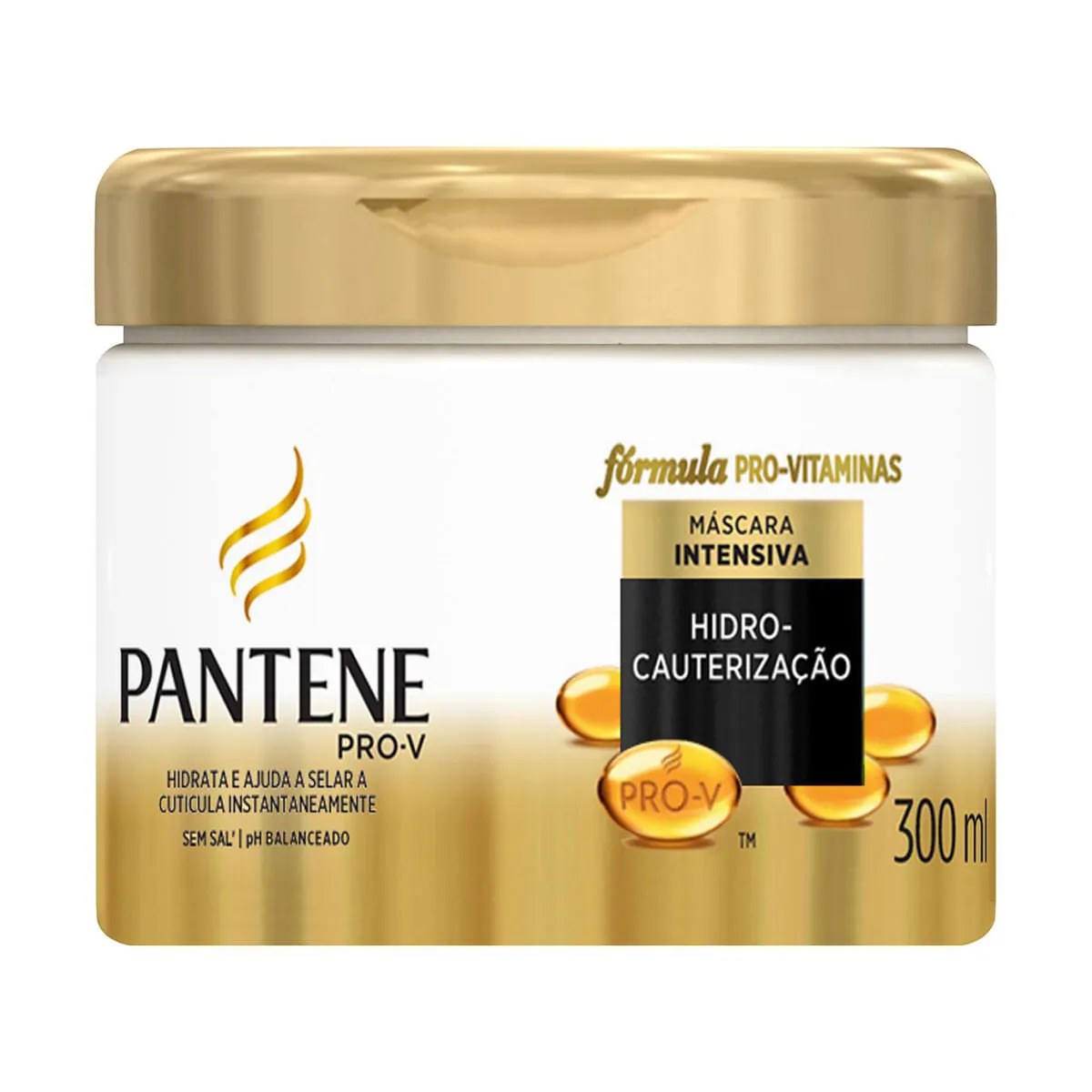 Máscara Pantene Hidro Cauterização Pote 300ml