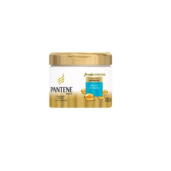 Máscara Pantene Brilho Extremo Pote 300ml