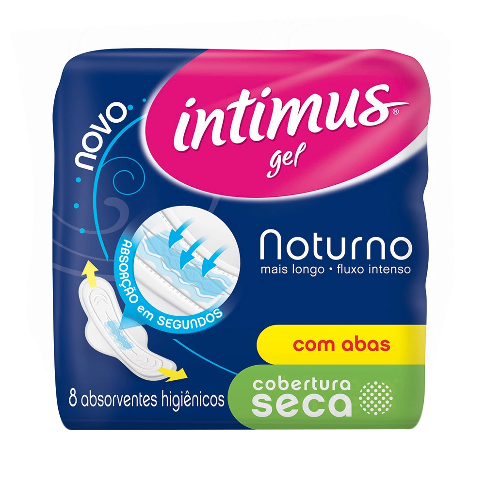 Kit 2 Abs Always Noit Tranq C/8 Seca Cr Dent