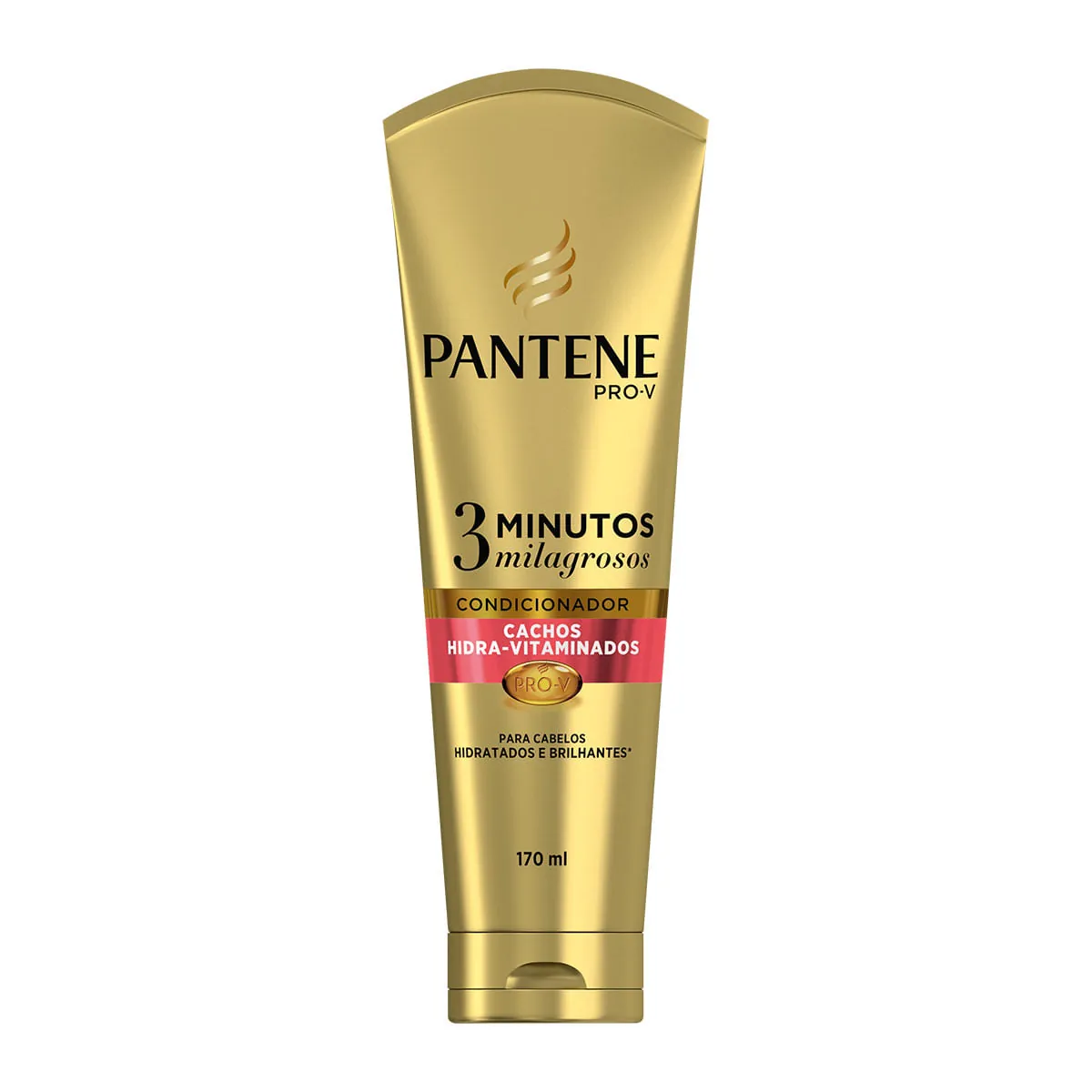 Condicionador Pantene 3 Minutos Milagrosos Cachos Hidra Vitaminados Bisnaga 170ml