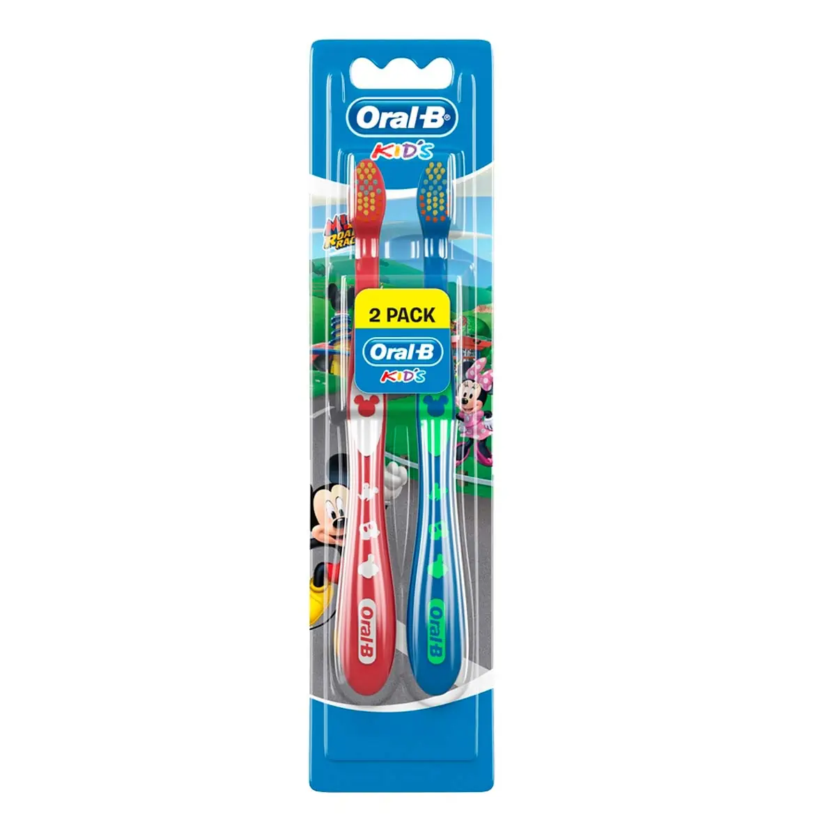 Escova Dental Infantil Oral-B Mickey 2 Unidades