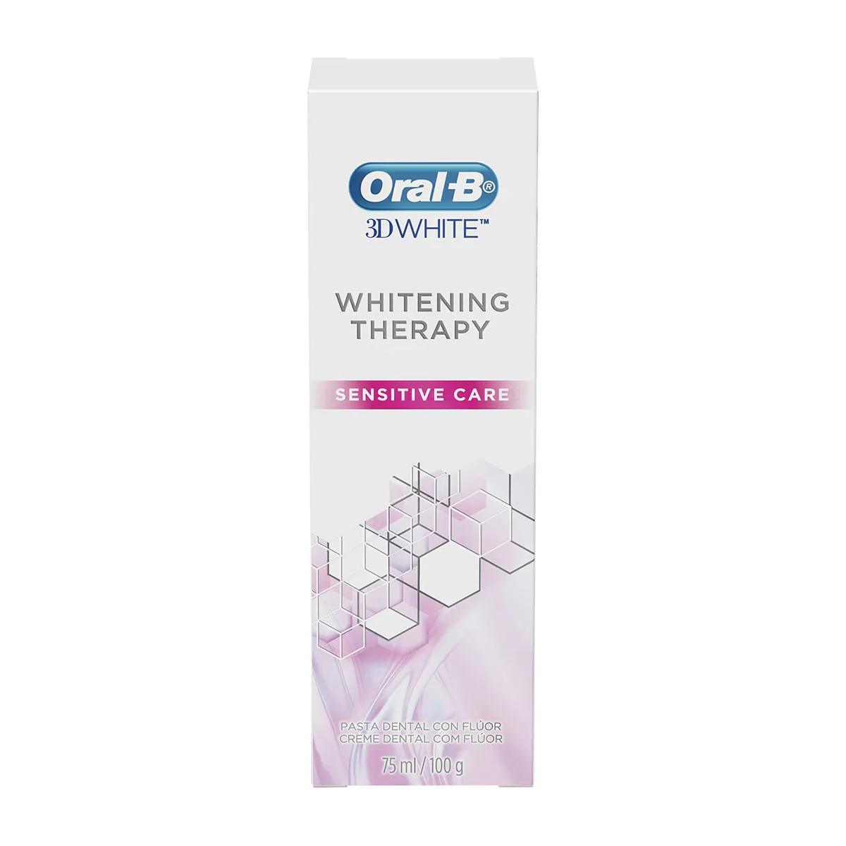 Creme Dental Oral-B 3D White Whitening Therapy Sensitive Care 90g