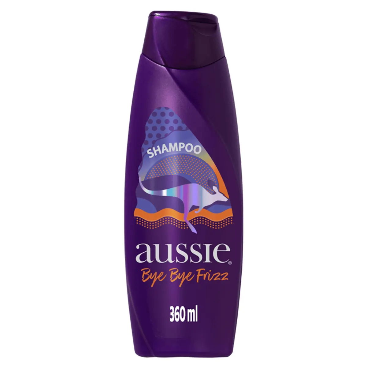 Shampoo Aussie Bye Bye Frizz Maciez e Brilho 360ml