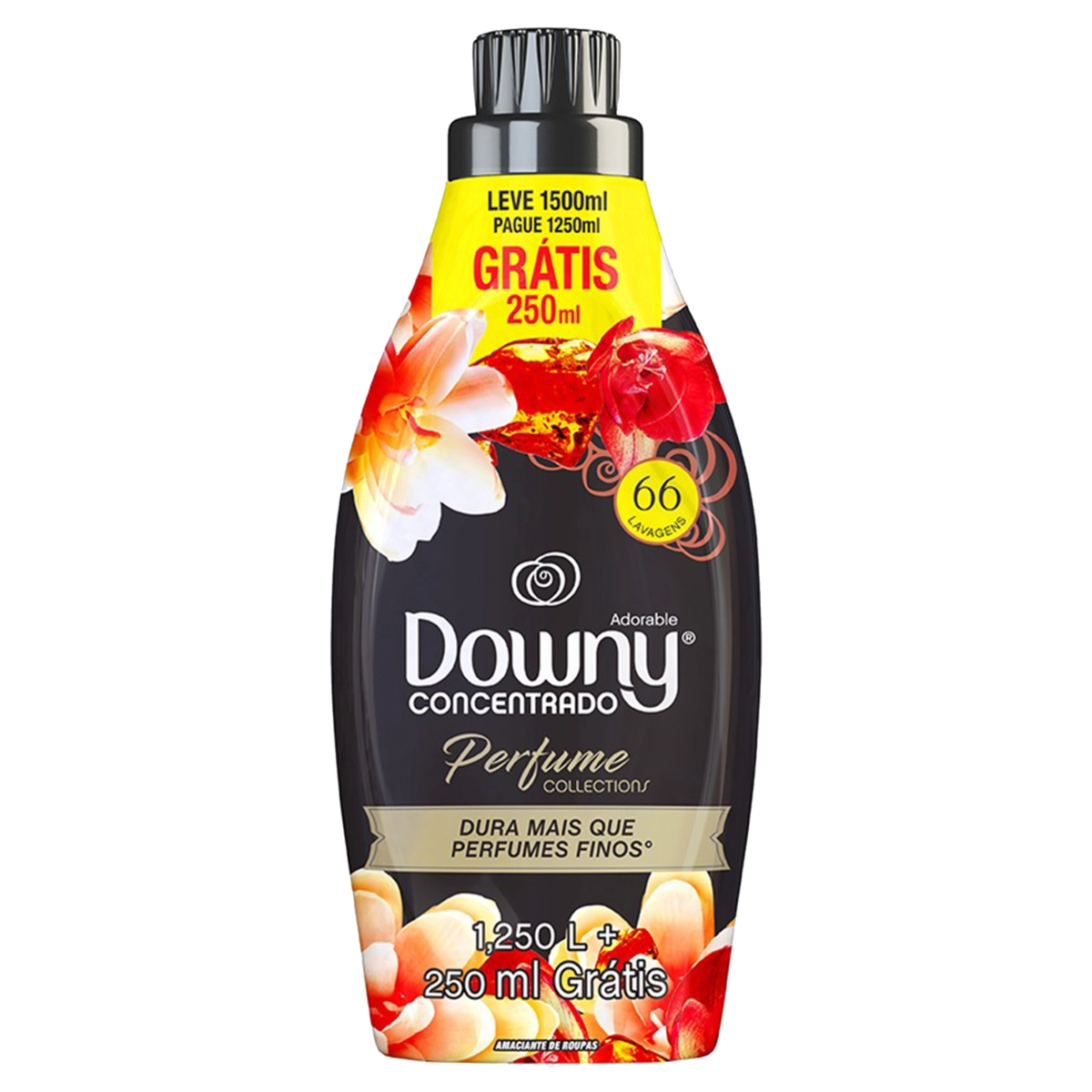Amaciante De Roupa Concentrado Adorable Downy Frasco Leve 1500ml Pague 1250ml