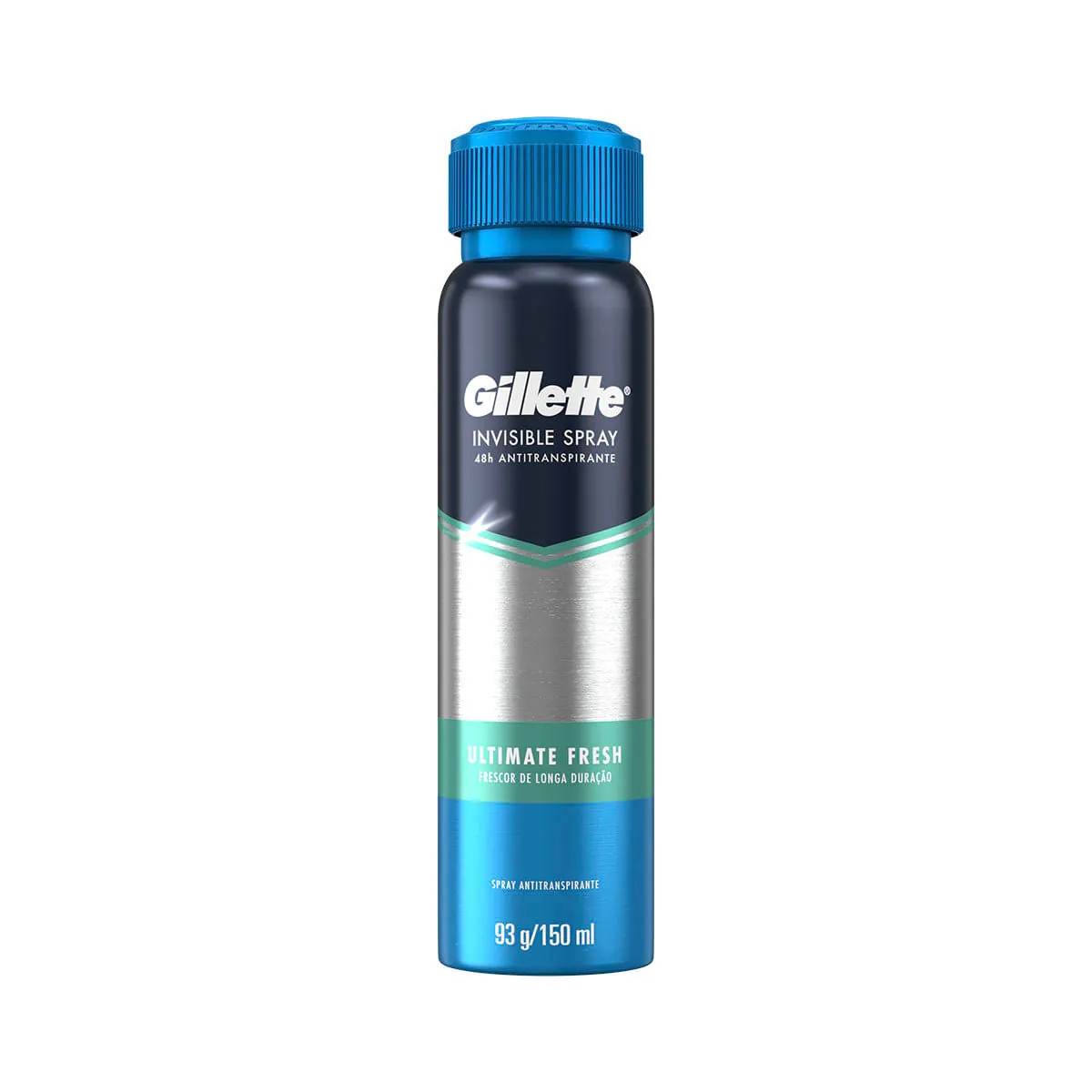 Desodorante Spray Antitranspirante Gillette Ultimate Fresh 93g