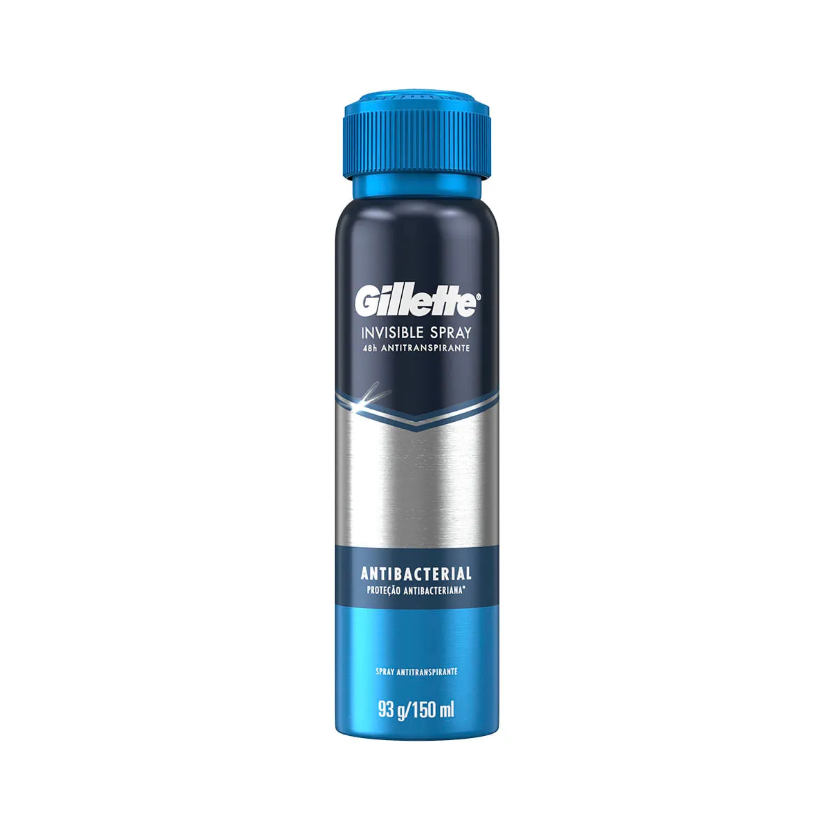 Desodorante Spray Antitranspirante Gillette Antibacterial 93g