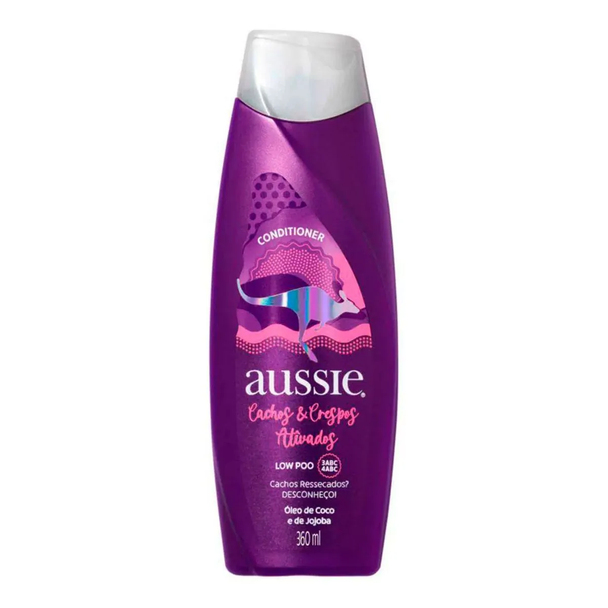 Condicionador Aussie Cachos e Crespos Ativados Hidratação e Definição 360ml