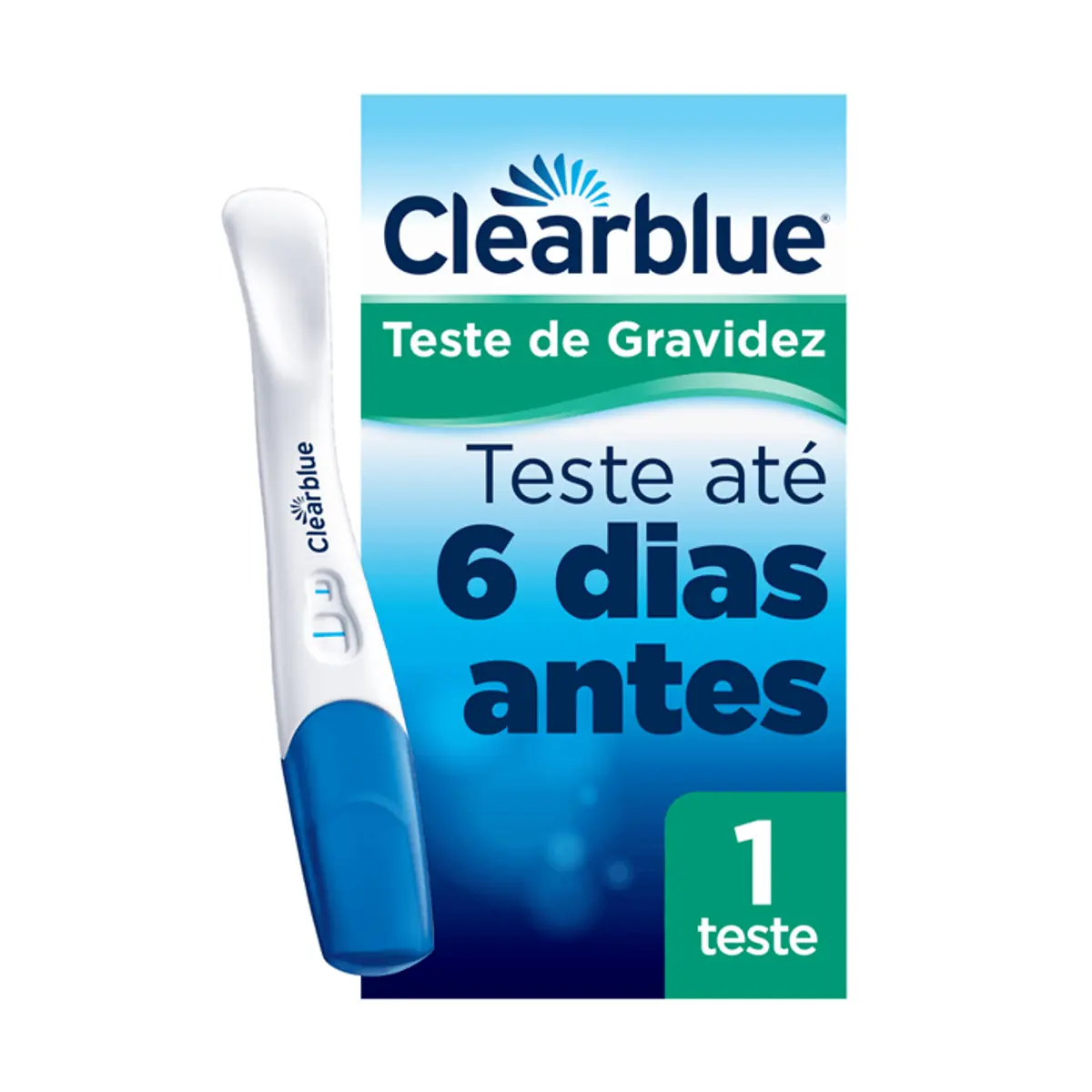 Teste de Gravidez Com 1 Unidade Clearblue