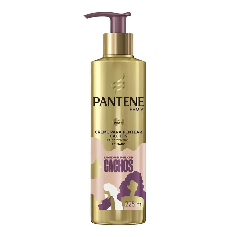 Creme de Pentear Cachos Pantene Unidas pelos Cachos 225ml