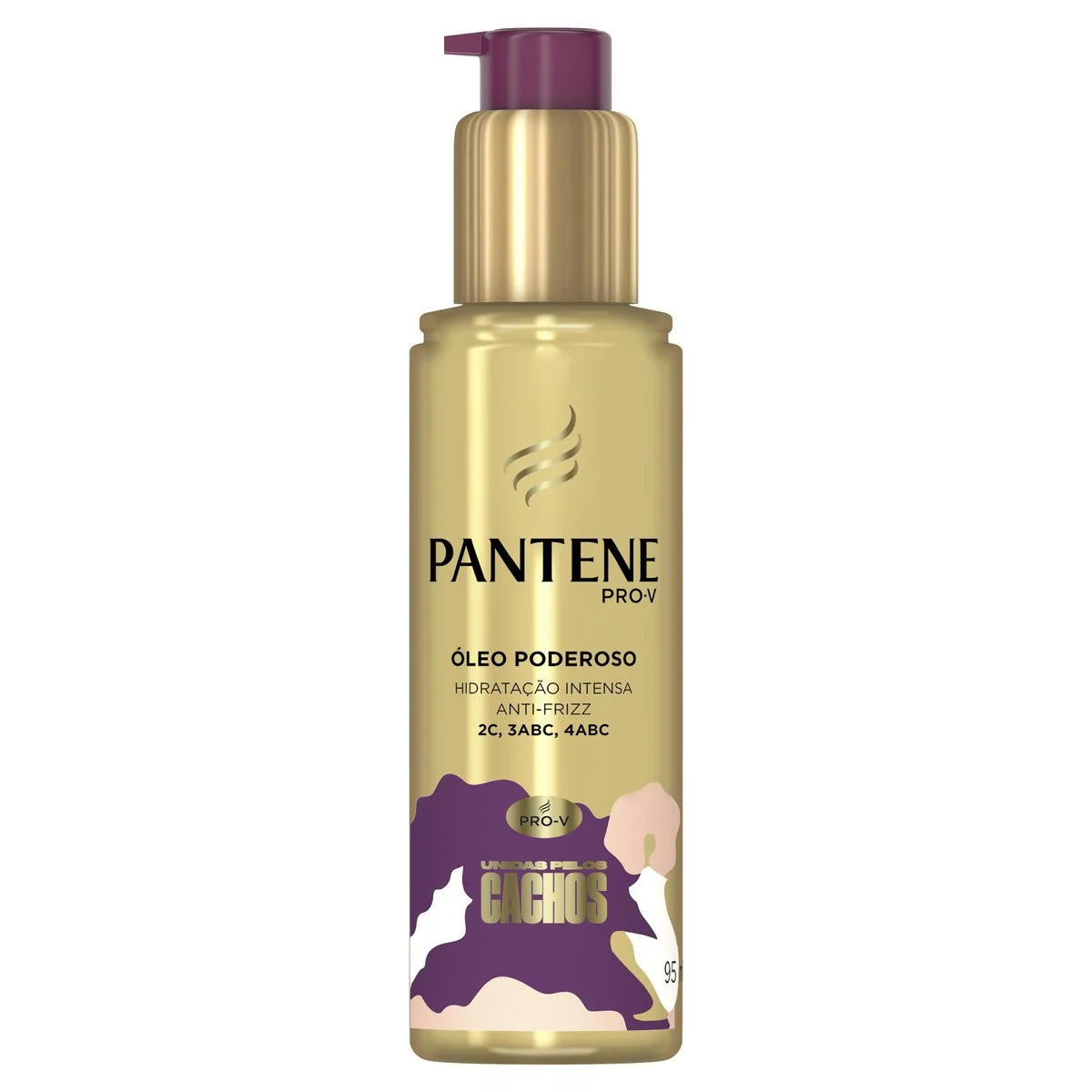 Óleo de Tratamento Pantene Unidas Pelos Cachos 95ml