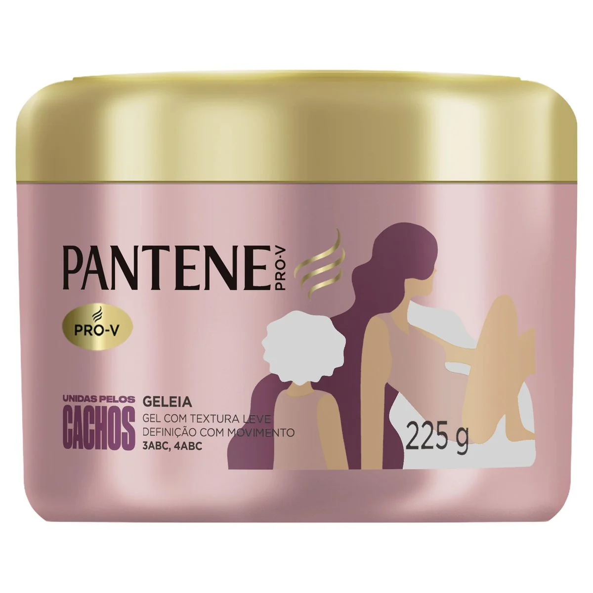 Geleia Pantene Unidas Pelos Cachos Pote 225g