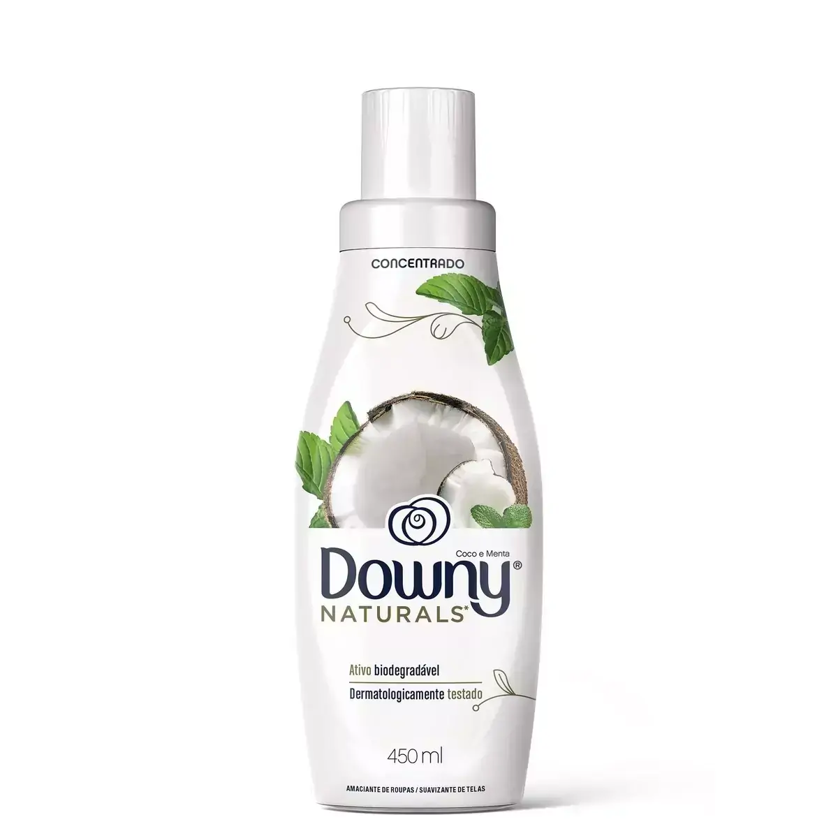 Amaciante Concentrado Downy Naturals Coco e Menta ¿ 450ml
