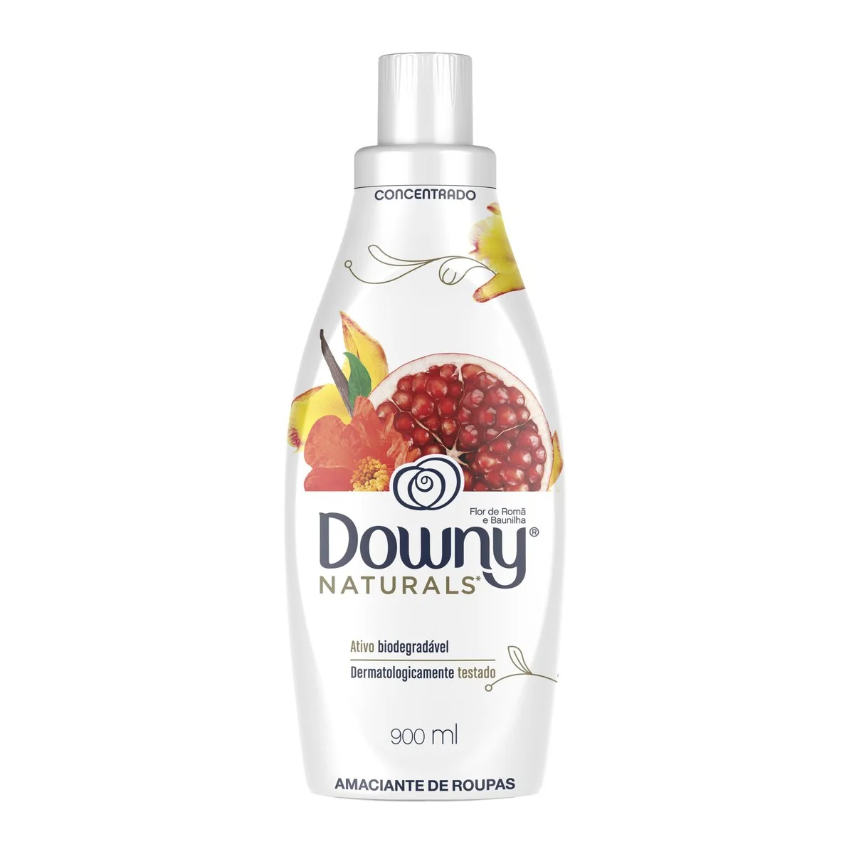 Amaciante Concentrado Downy Naturals Flor de Romã e Baunilha 900 ml