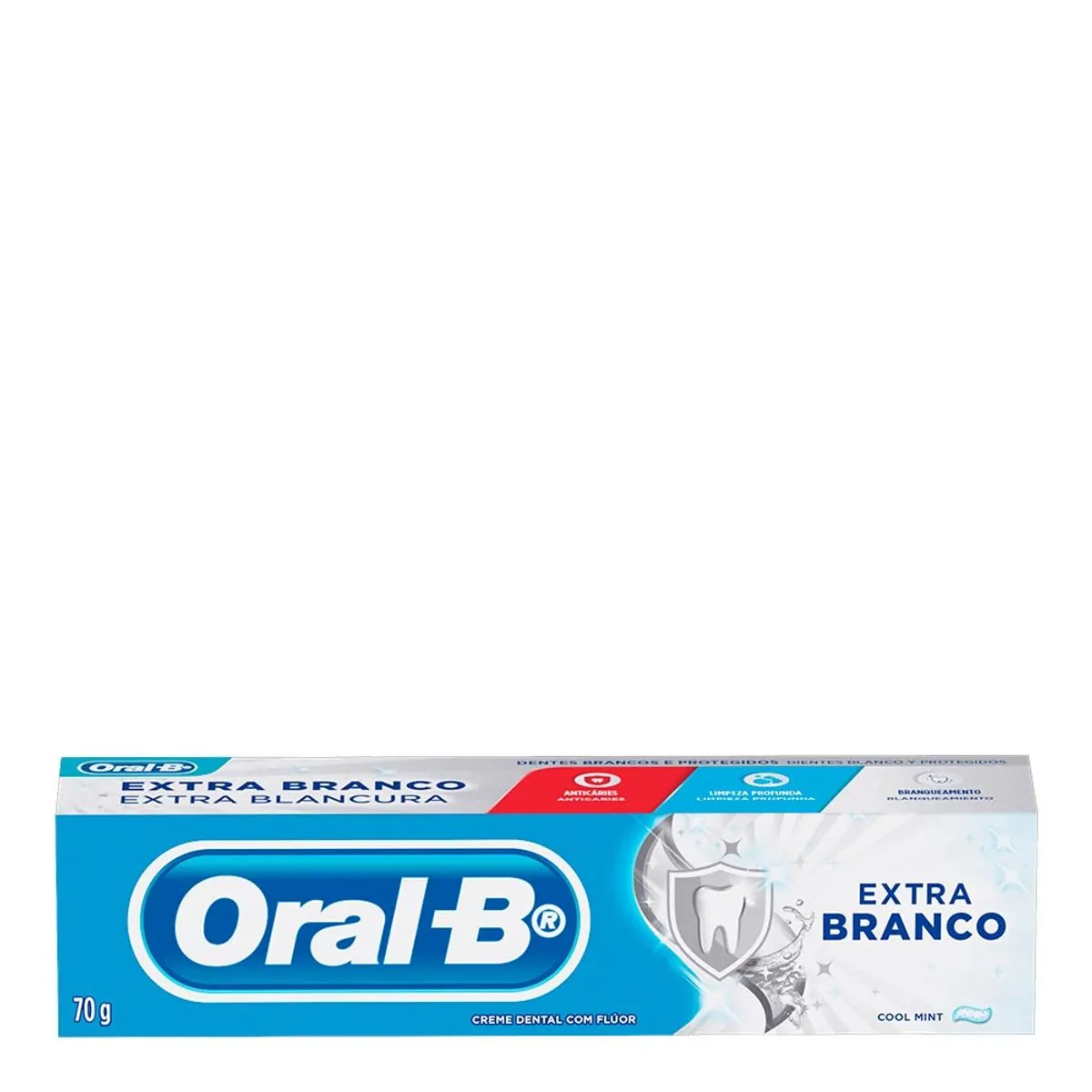 Creme Dental Oral-B Extra Branco 70g