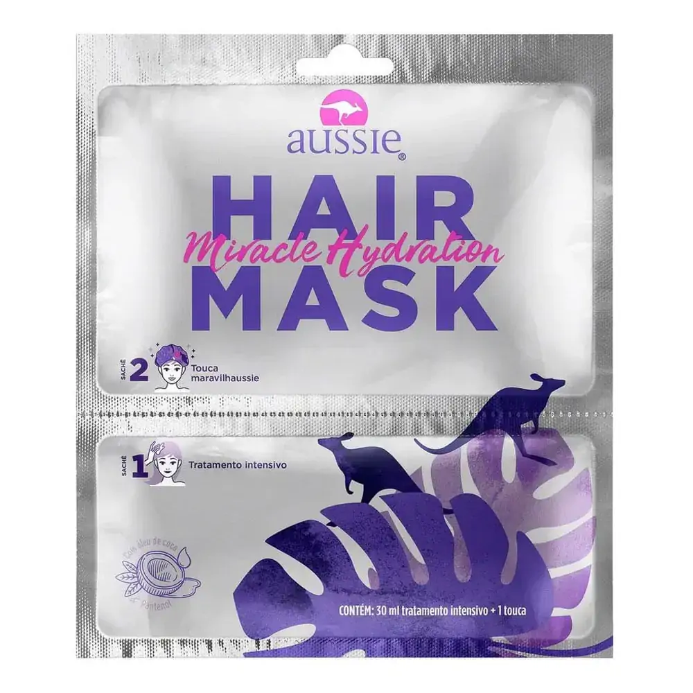 Aussie Hair Mask Hidratação 1 unidade