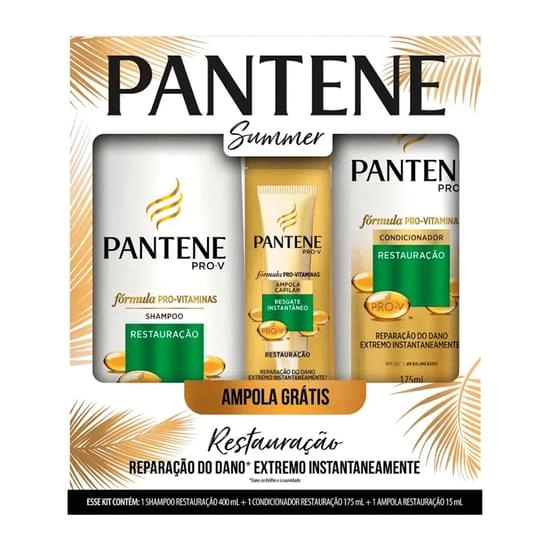 Shampoo Pantene 400ml Cond.175ml Summer