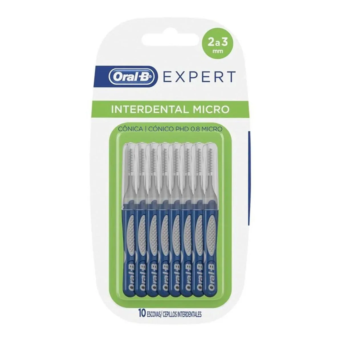 Escova Interdental Cônica Oral B Expert 0.8 Micro 10 Unidades