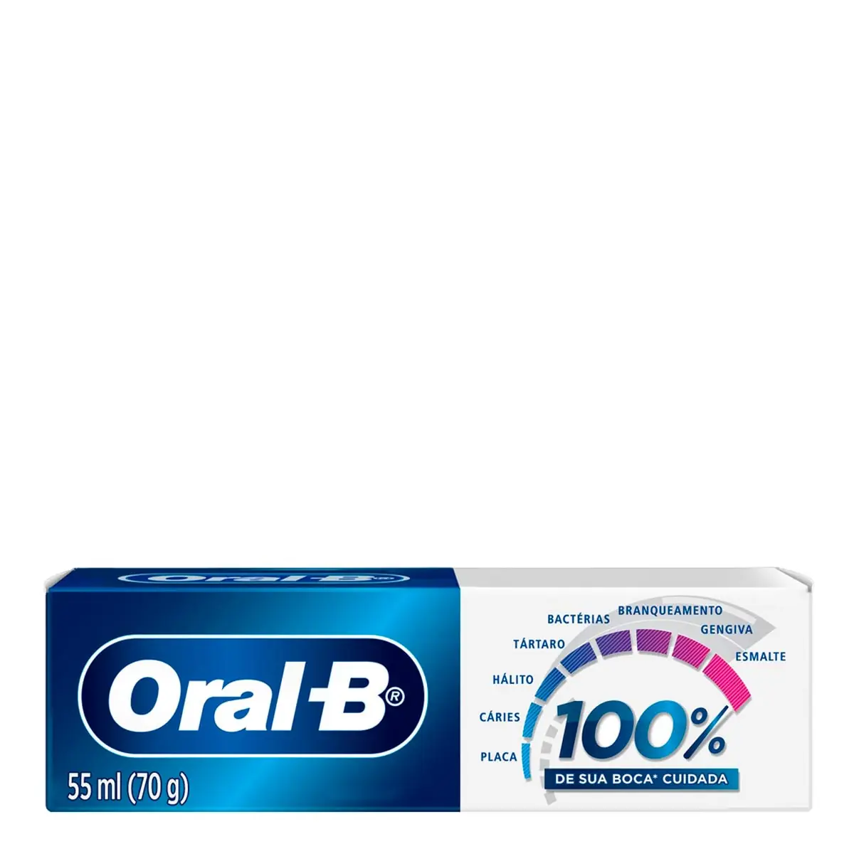 Creme Dental Oral-B com Flúor Menta Refrescante 70g