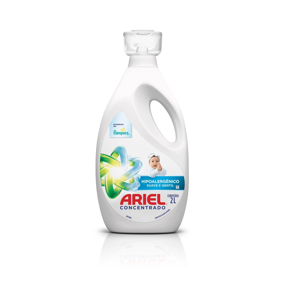 Lava Roupas Concentrado Suave E Gentil Ariel Frasco 1,2l