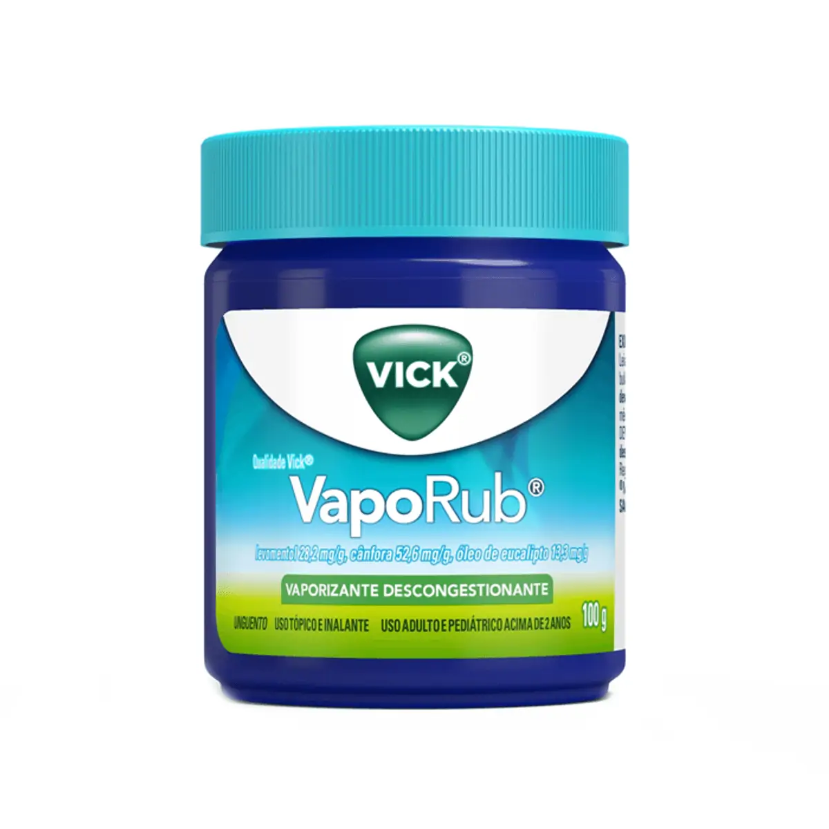 Descongestionante Nasal Vick Vaporub Caixa 100g