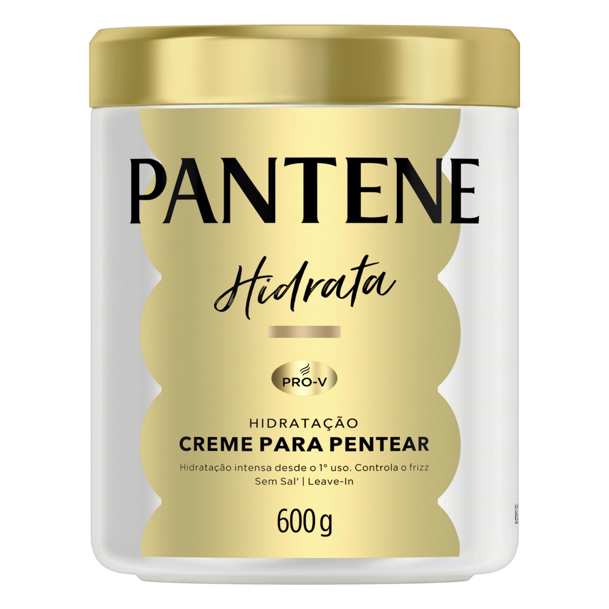 Creme Para Pentear Antifrizz Pantene Pote 600g