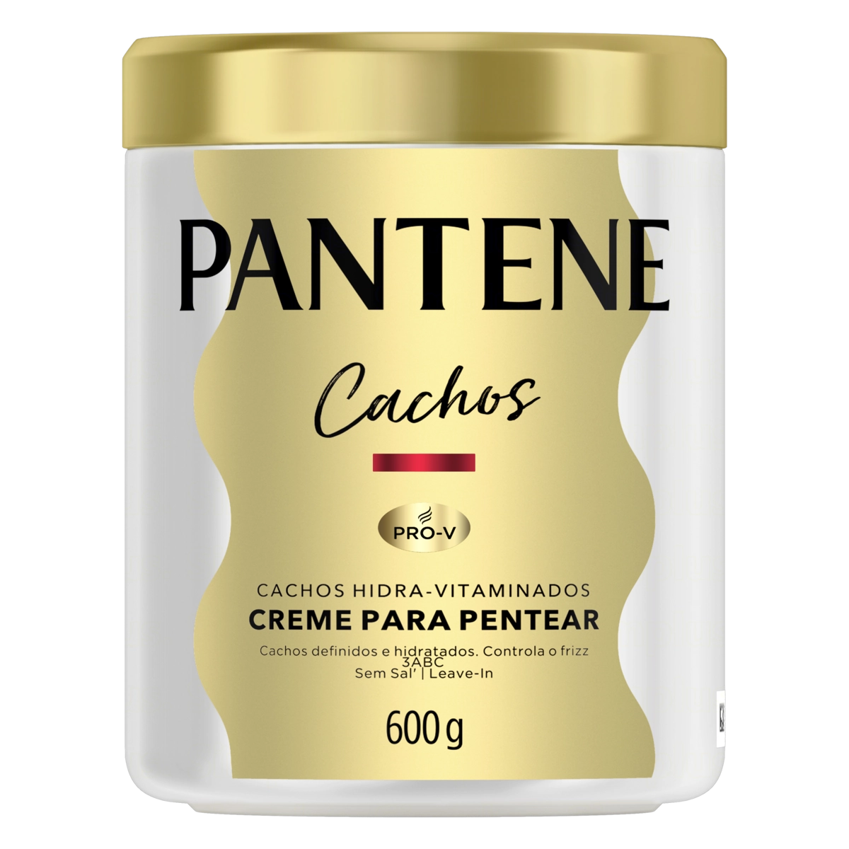 Creme Para Pentear Pantene Cachos Pote 600g