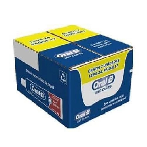 Pack Creme Dental Menta Suave Oral B 1 2 3 Caixa 70g Cada Leve 24 Pague 17 Unidades