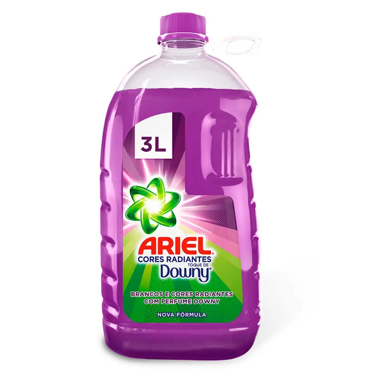 Sabão Líquido Ariel Cores Radiantes Toque de Downy 3L