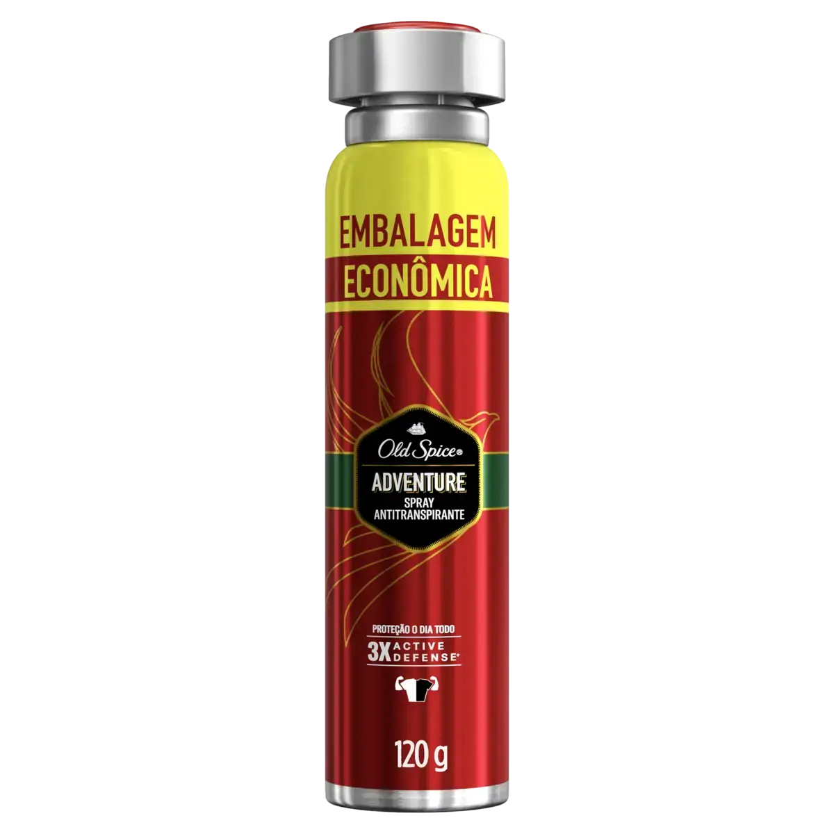 Antitranspirante Aerossol Aventura Old Spice 200ml Spray Embalagem Econômica