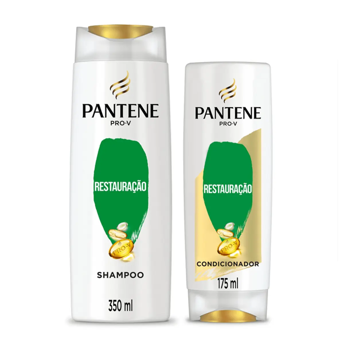 Kit Shampoo 350ml + Condicionador 175ml Pantene Pro-V Restauração