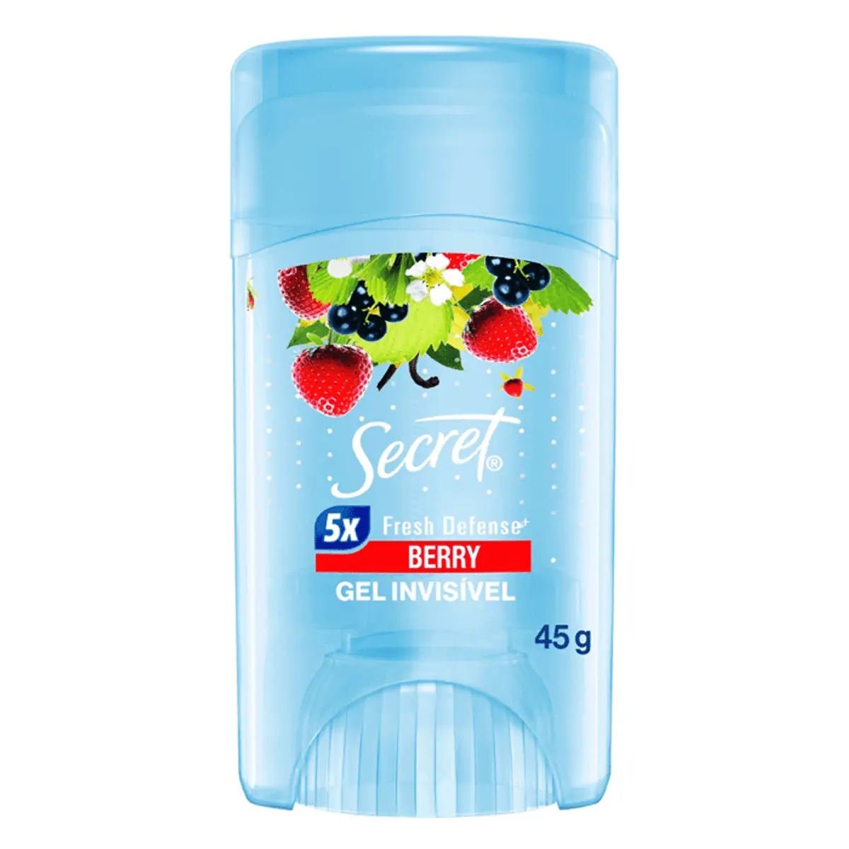 Antitranspirante Gel Invisible Berry Secret 45g