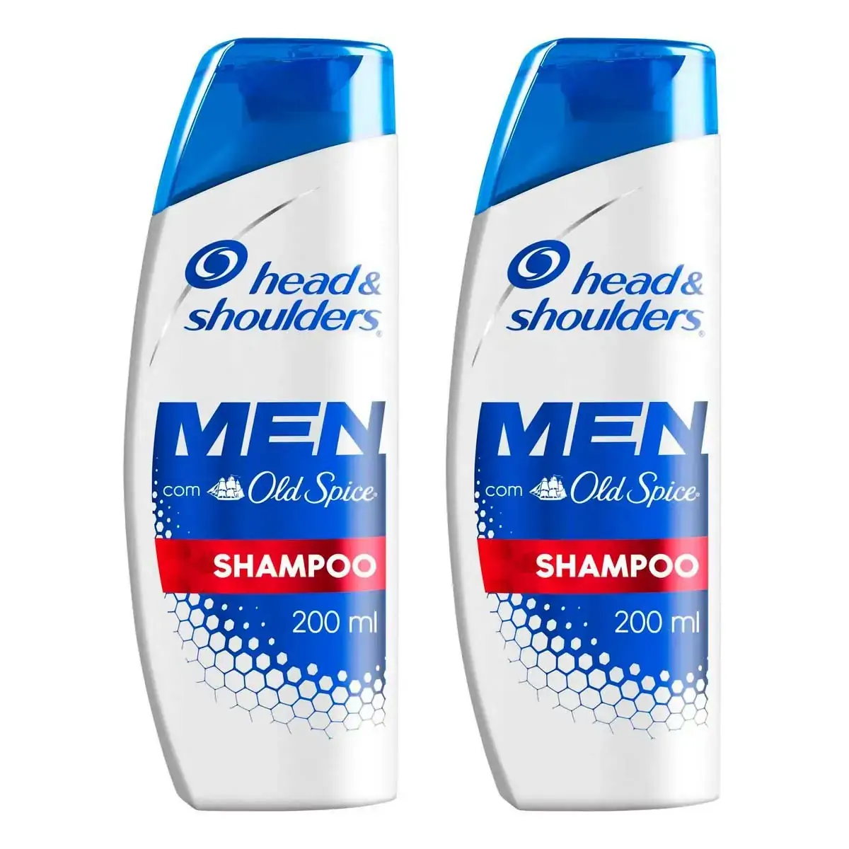 Pack Shampoo Anticaspa Head Shoulders Men Frasco 2 Unidades 200ml Cada