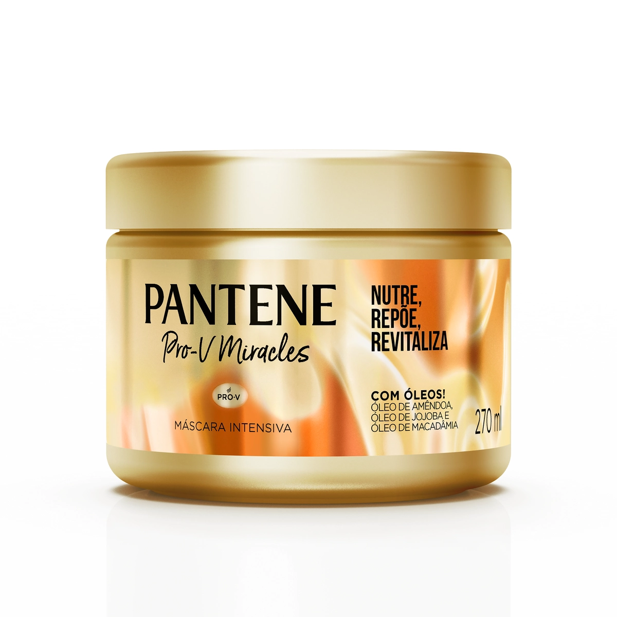 Máscara Intensiva Pantene Nutre, Repõe, Revitaliza Pote 270ml
