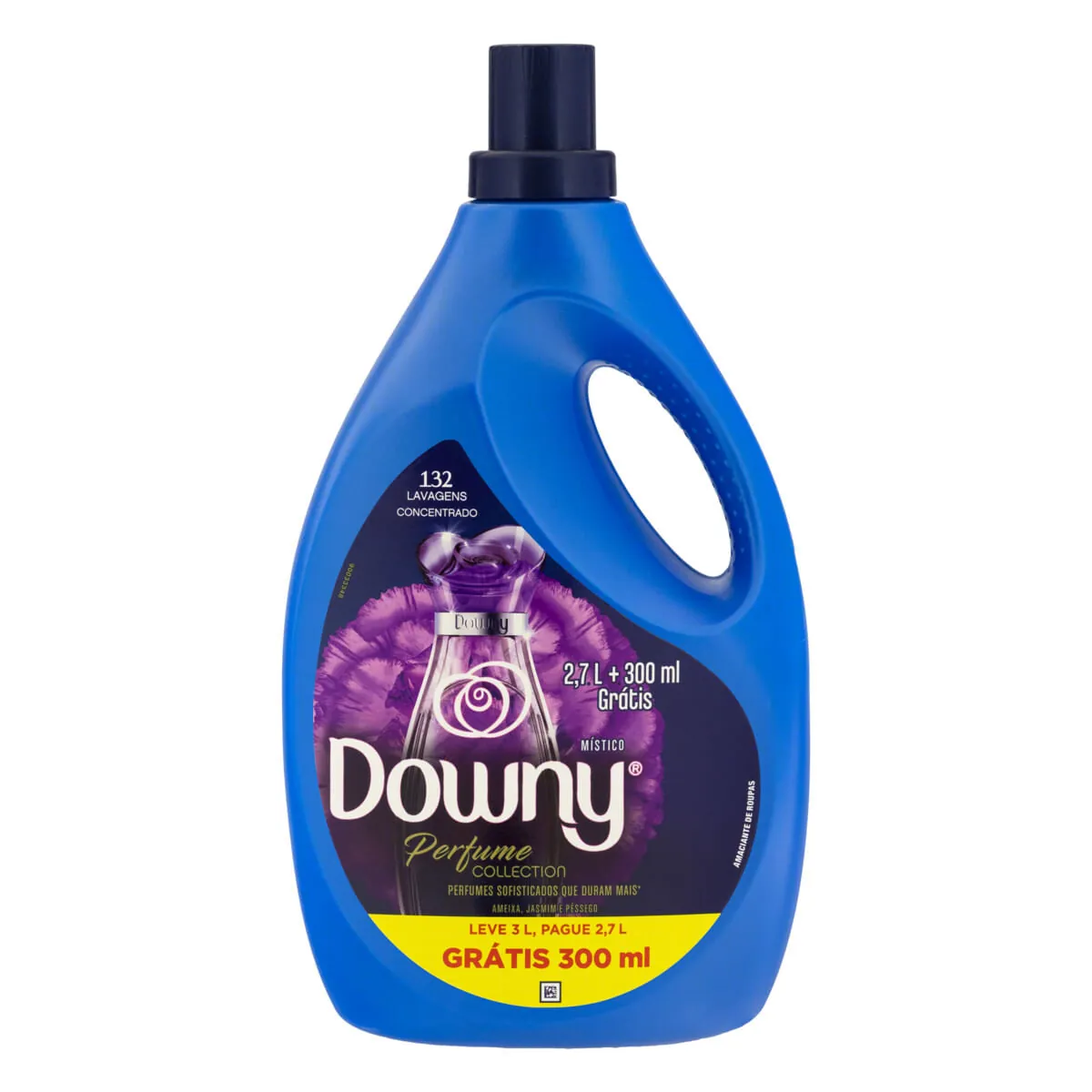 Amaciante de Roupa Downy Concentrado Místico Perfume Collection Galão Leve 3 L Pague 2,7 L