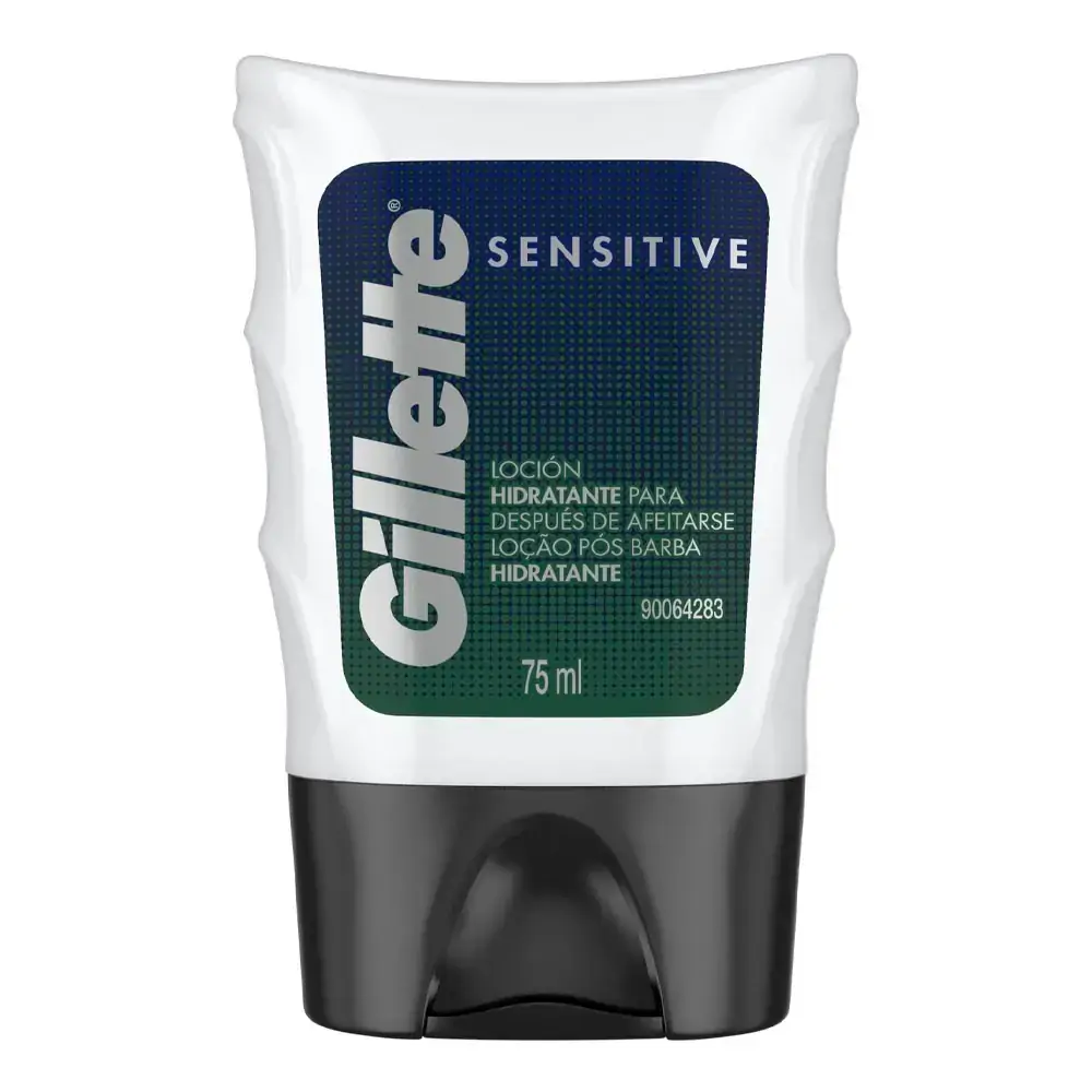 Loção Pós Barba Hidratante Gillette Sensitive Frasco 75ml