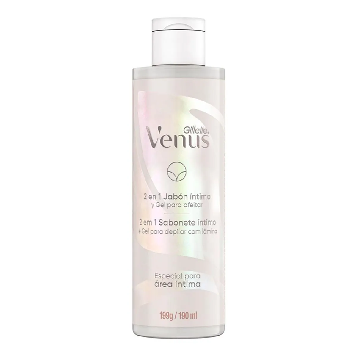 Sabonete Líquido íntimo 2 Em 1 Gillette Venus Frasco 190ml