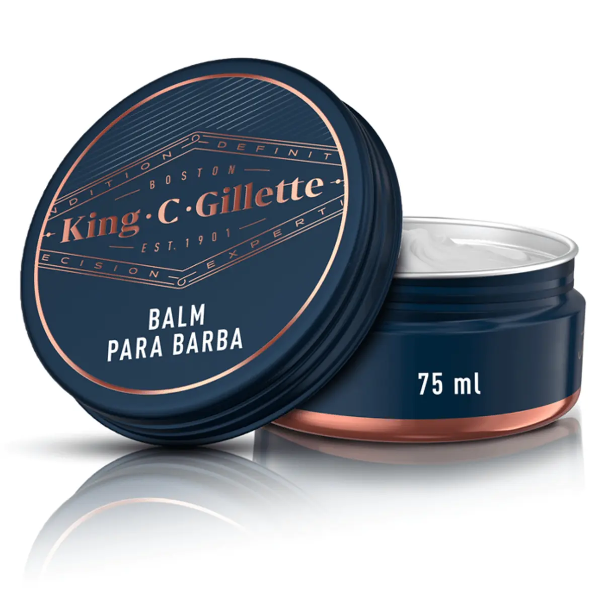 Balm Para Barba King.c.gillette Lata 74g