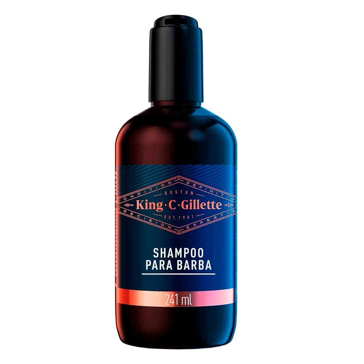 Shampoo Para Barba King.c.gillette Frasco 241ml