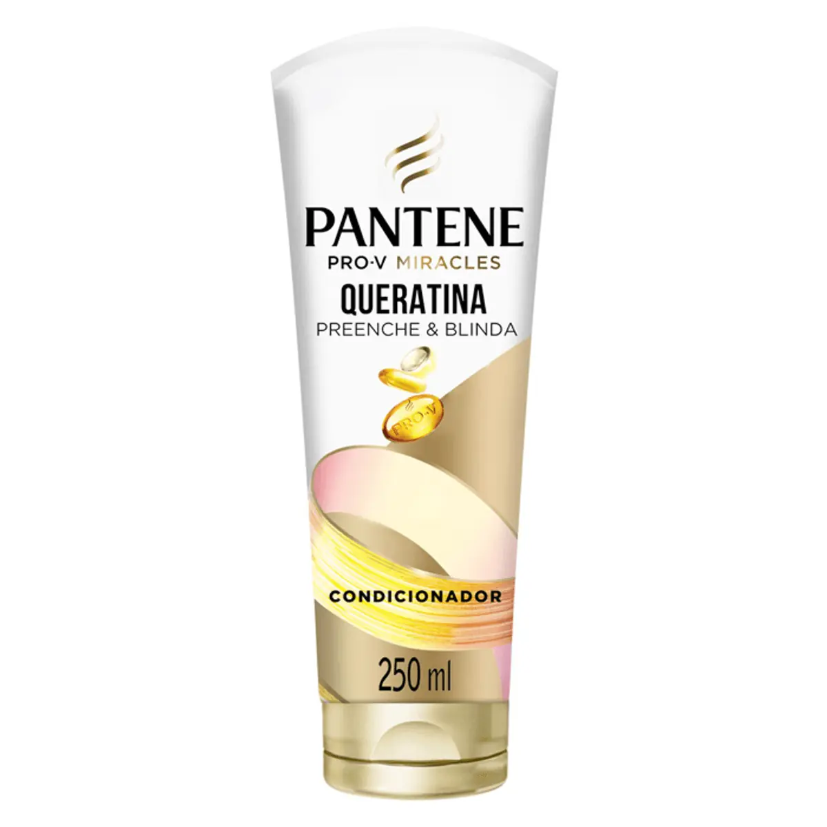 Condicionador Pantene Queratina Preenche &amp; Blinda Bisnaga 250ml