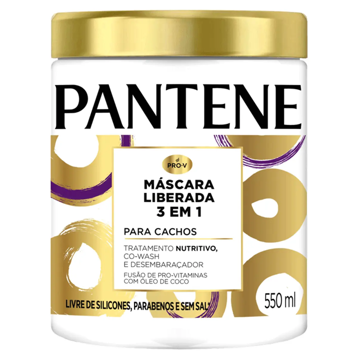 Máscara De Tratamento Pantene Liberada Pote 550ml