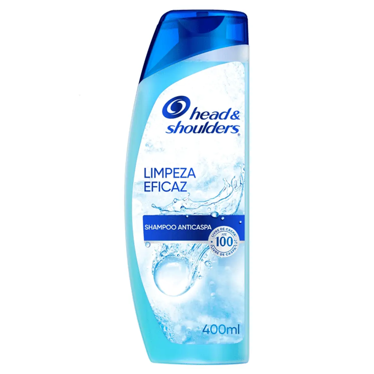 Shampoo Anticaspa Head Shoulders Limpeza Eficaz Frasco 400ml