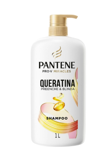 Shampoo Pantene Queratina Preenche Blinda Frasco 1l Pump