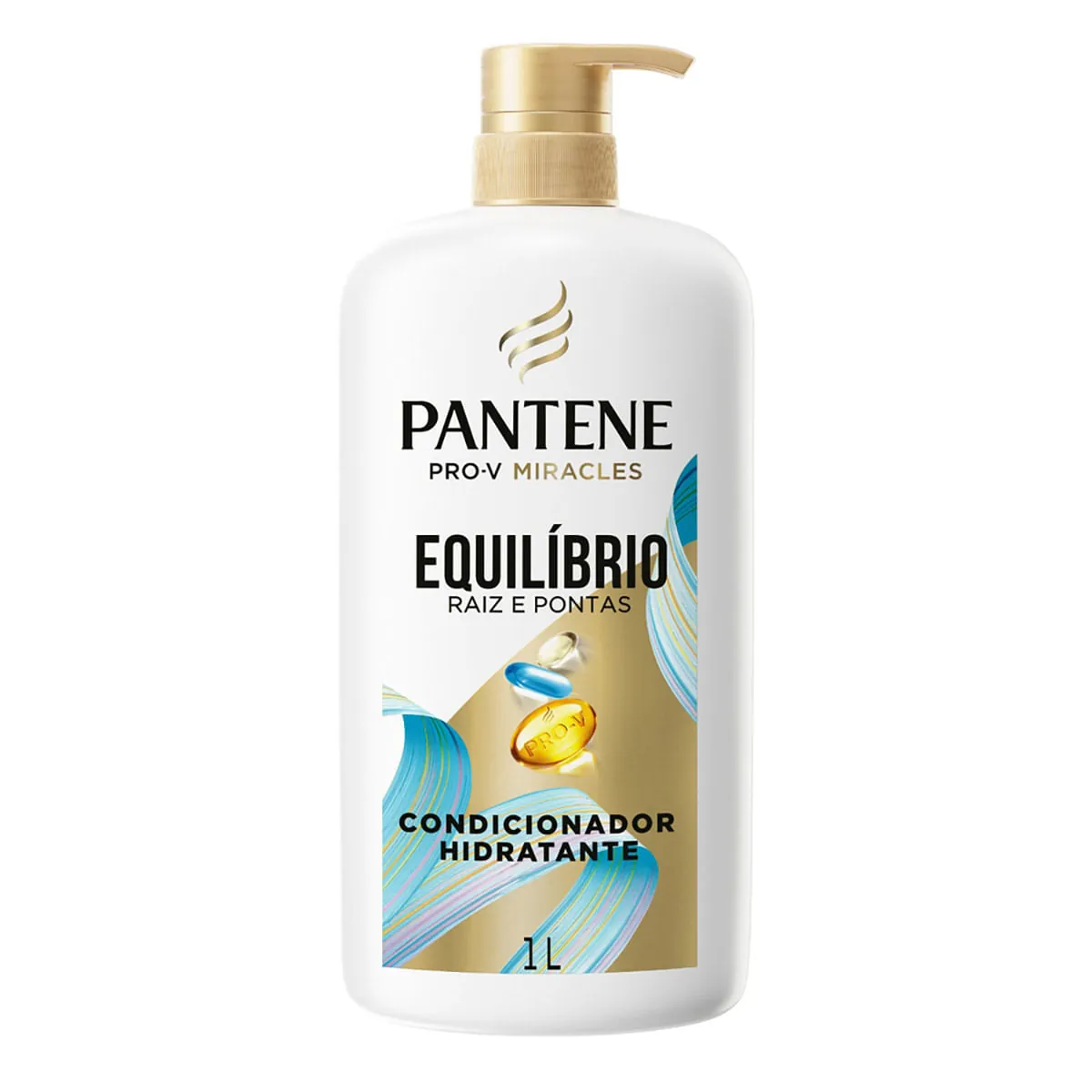 Condicionador Hidratante Pantene Equilíbrio Raiz E Pontas Frasco 1l Pump