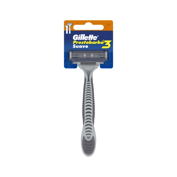 Aparelho Descartável Para Barbear Suave Gillette Prestobarba3