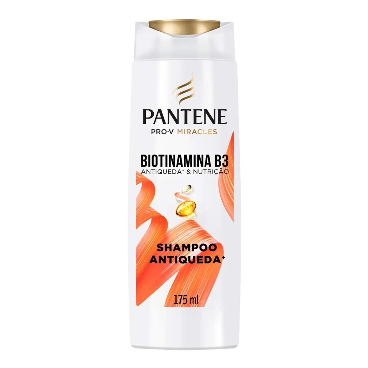 Shampoo Pantene Biotinamina B3 Antiqueda Nutrição Frasco 175ml