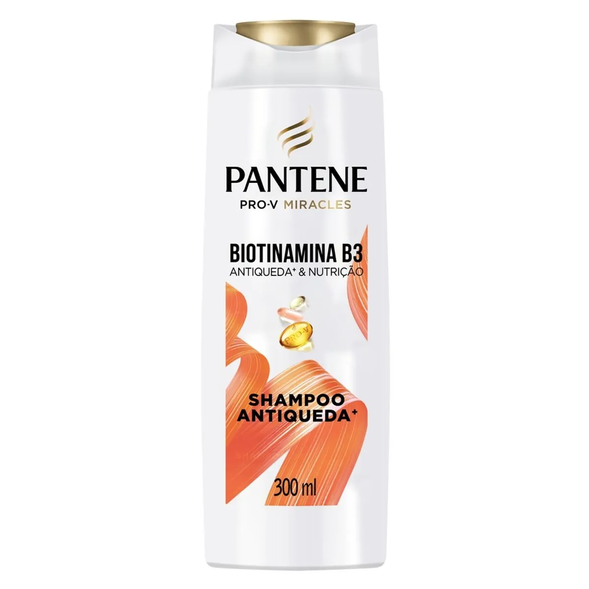 Shampoo Pantene Biotinamina B3 Antiqueda Nutrição Frasco 300ml