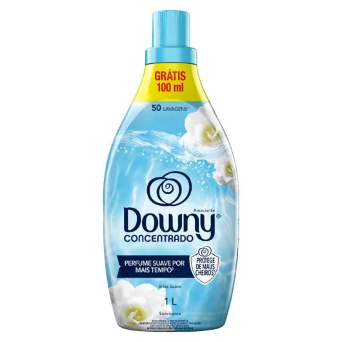 Amaciante De Roupa Concentrado Brisa Suave Downy Frasco 1l Grátis 100ml